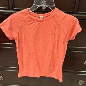 DSG Bright Coral Kids Long Sleeve Tee
